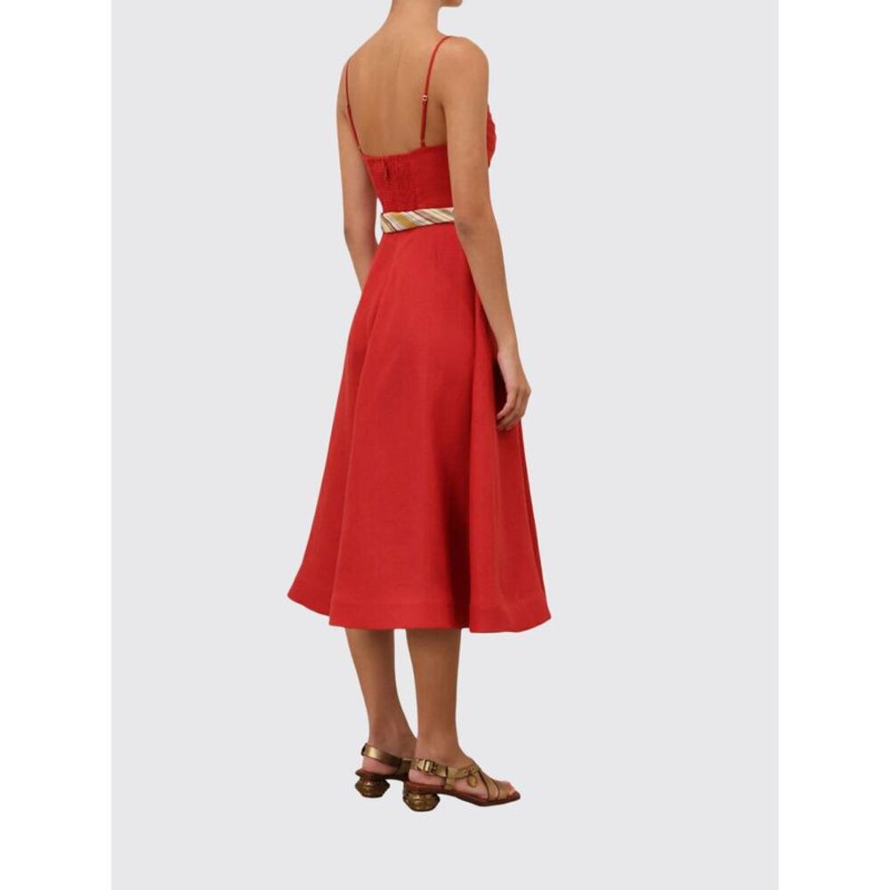 Zimmermann Women Midi Linen Dress Zimmermann - Picture 3 of 4